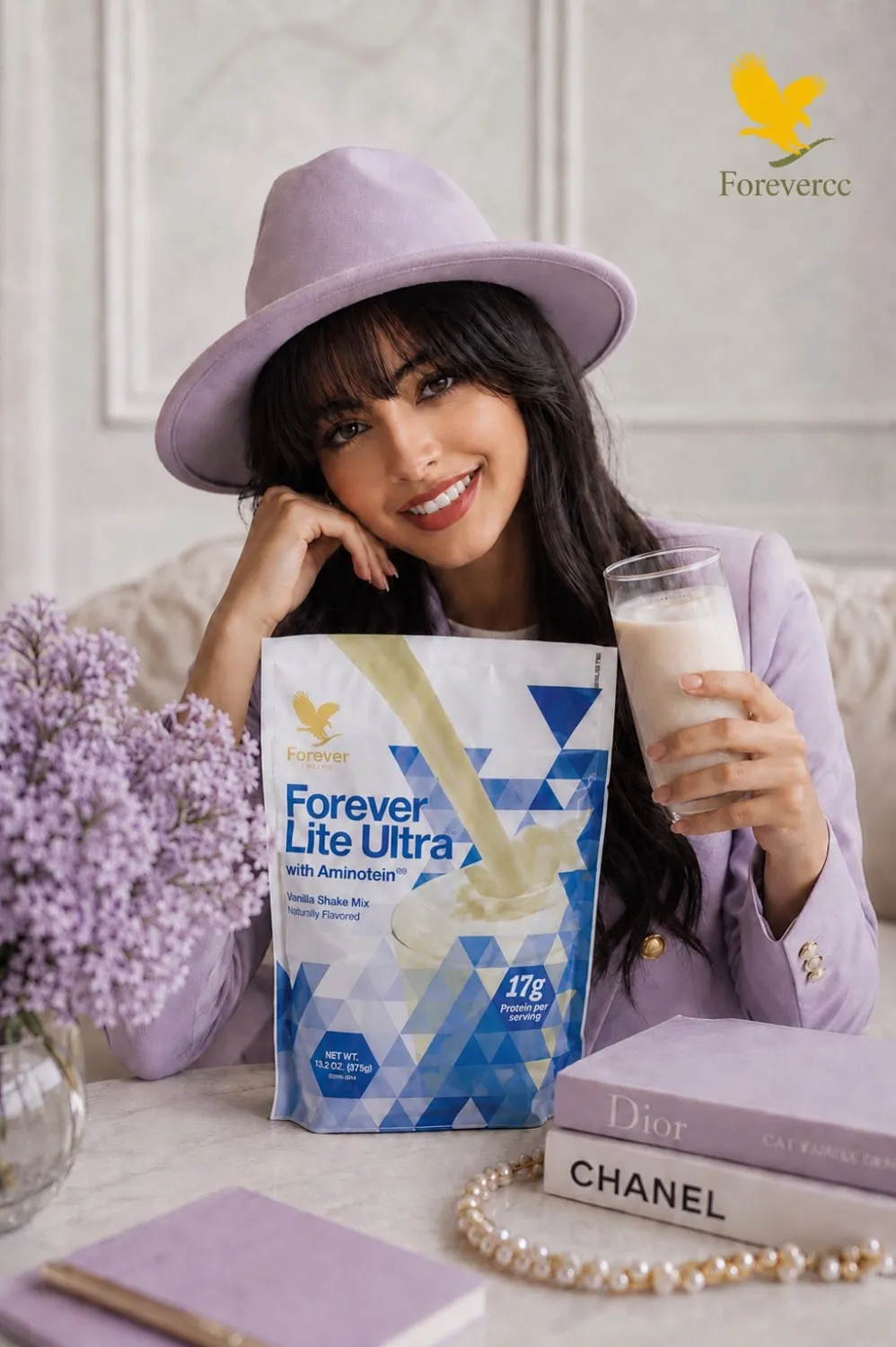 پودر لایت اولترا وانیلی فوراور |Forever Lite Ultra with Aminotein